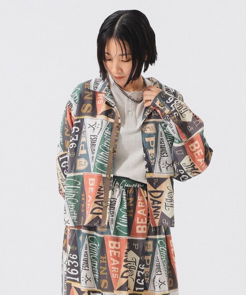 セール】【1/15再値下げ】ペナント プリント シャツ（シャツ/ブラウス