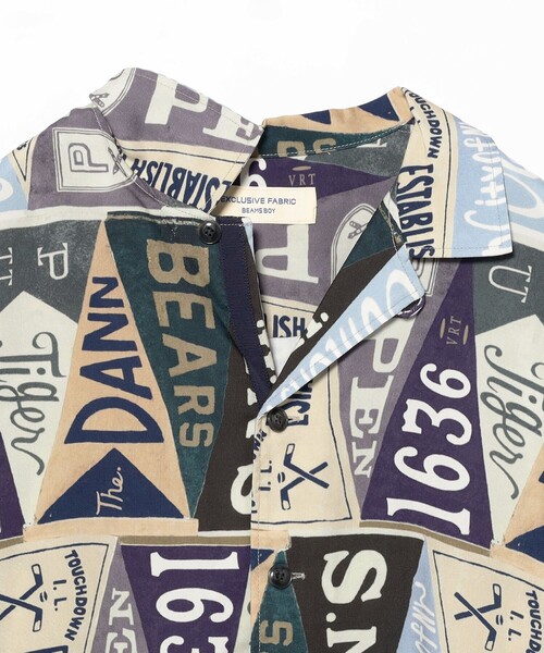 BEAMS BOY（ビームスボーイ）の「【1/15再値下げ】ペナント プリント シャツ（シャツ/ブラウス・レディース・ブルー/その他1・ONE SIZE）」の17枚目の写真