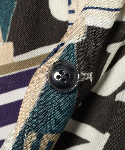 BEAMS BOY（ビームスボーイ）の「【1/15再値下げ】ペナント プリント シャツ（シャツ/ブラウス・レディース・ブルー/その他1・ONE SIZE）」の20枚目の写真