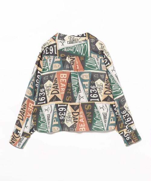 BEAMS BOY（ビームスボーイ）の「【1/15再値下げ】ペナント プリント シャツ（シャツ/ブラウス・レディース・ブルー/その他1・ONE SIZE）」の22枚目の写真