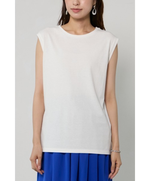 M.deux(エムドゥ)の「◆USAコットンカットソー◆(Tシャツ/カットソー・レディース・ピンク/ブラック・MEDIUM)」の5枚目の写真