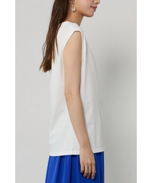 M.deux(エムドゥ)の「◆USAコットンカットソー◆(Tシャツ/カットソー・レディース・ピンク/ブラック・MEDIUM)」の8枚目の写真