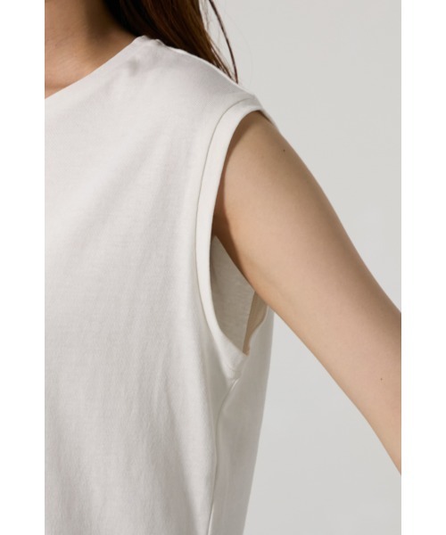 M.deux(エムドゥ)の「◆USAコットンカットソー◆(Tシャツ/カットソー・レディース・ピンク/ブラック・MEDIUM)」の10枚目の写真