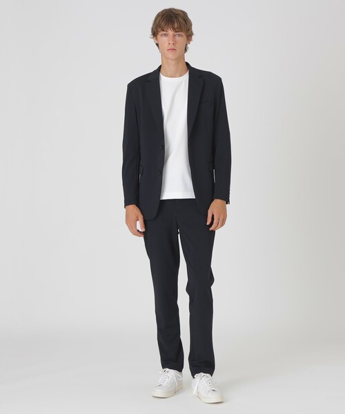 BLACK LABEL CRESTBRIDGE（ブラックレーベル・クレストブリッジ）の「【BLACK lab.】バックグリッドトリコットジャケット（テーラードジャケット・メンズ・グリーン系その他7/ブラック/ネイビー・L/M/XL/S）」の10枚目の写真