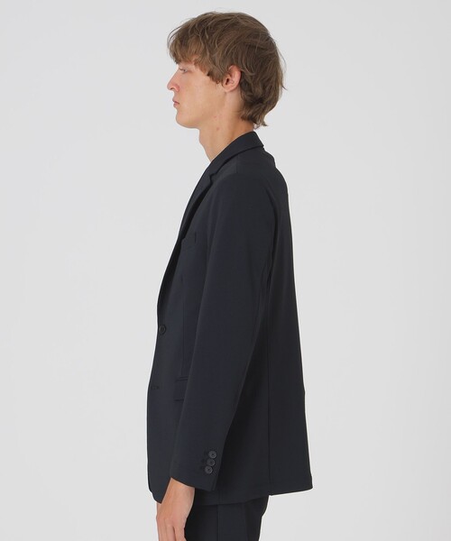 BLACK LABEL CRESTBRIDGE（ブラックレーベル・クレストブリッジ）の「【BLACK lab.】バックグリッドトリコットジャケット（テーラードジャケット・メンズ・グリーン系その他7/ブラック/ネイビー・L/M/XL/S）」の12枚目の写真