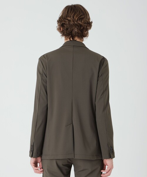 BLACK LABEL CRESTBRIDGE（ブラックレーベル・クレストブリッジ）の「【BLACK lab.】バックグリッドトリコットジャケット（テーラードジャケット・メンズ・グリーン系その他7/ブラック/ネイビー・L/M/XL/S）」の7枚目の写真