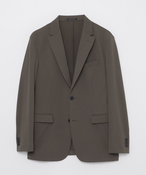 BLACK LABEL CRESTBRIDGE（ブラックレーベル・クレストブリッジ）の「【BLACK lab.】バックグリッドトリコットジャケット（テーラードジャケット・メンズ・グリーン系その他7/ブラック/ネイビー・L/M/XL/S）」の9枚目の写真