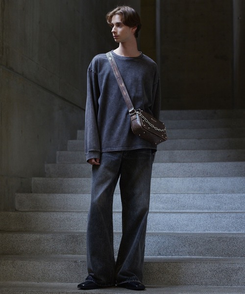 CLEL（クレイル）の「【CLEL】Antique Design Bag / アンティークデザインバッグ（ショルダーバッグ・メンズ・ブラウン系/ブラック系・FREE）」の3枚目の写真