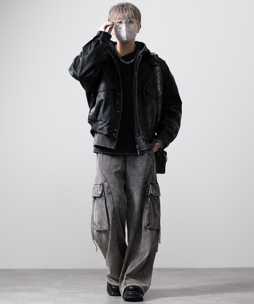 CLEL（クレイル）の「【CLEL】Antique Design Bag / アンティークデザインバッグ（ショルダーバッグ・メンズ・ブラウン系/ブラック系・FREE）」の8枚目の写真