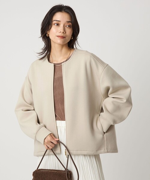 ダンボール ノーカラー ブルゾン（ブルゾン）｜green label relaxing