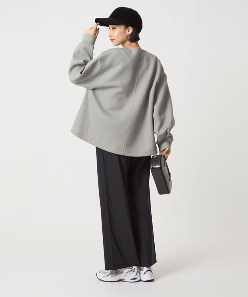 セール】ダンボール ノーカラー ブルゾン（ブルゾン）｜green label