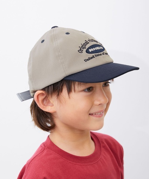 devirock(デビロック)の「親子で使える UVカット マシンウォッシャブル キャップ(キャップ・キッズ・パープル系その他/ピンク/ホワイト系その他/チャコールグレー/アイボリー/グレー系その他・52/54/56/58)」の4枚目の写真