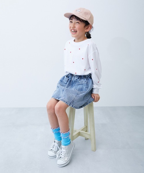 devirock(デビロック)の「親子で使える UVカット マシンウォッシャブル キャップ(キャップ・キッズ・パープル系その他/ピンク/ホワイト系その他/チャコールグレー/アイボリー/グレー系その他・52/54/56/58)」の18枚目の写真