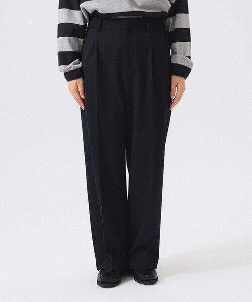 別注】LACOSTE / ワイド パンツ（スラックス）｜LACOSTE