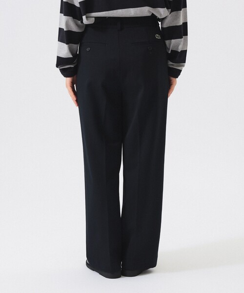 LACOSTE（ラコステ）の「【別注】LACOSTE / ワイド パンツ（スラックス・レディース・ネイビー/グレー/ブラック・36/38）」の17枚目の写真