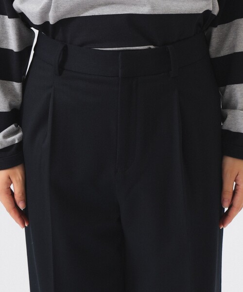 LACOSTE（ラコステ）の「【別注】LACOSTE / ワイド パンツ（スラックス・レディース・ネイビー/グレー/ブラック・36/38）」の18枚目の写真