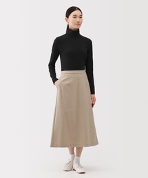 無印良品 | 婦人　起毛フライス編みタートルネック長袖Ｔシャツ(Tシャツ/カットソー)