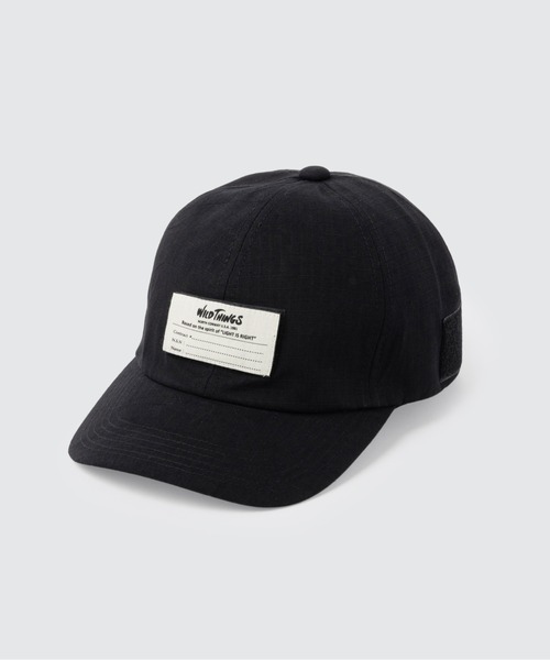 WILD THINGS(ワイルドシングス)の「【63】【WILD THING】MILITARY CAP(キャップ・メンズ・カモフラージュ/ブラック・FREE)」の1枚目の写真