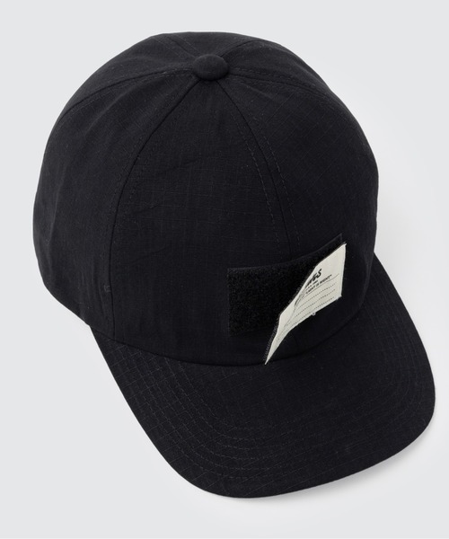 WILD THINGS(ワイルドシングス)の「【63】【WILD THING】MILITARY CAP(キャップ・メンズ・カモフラージュ/ブラック・FREE)」の4枚目の写真