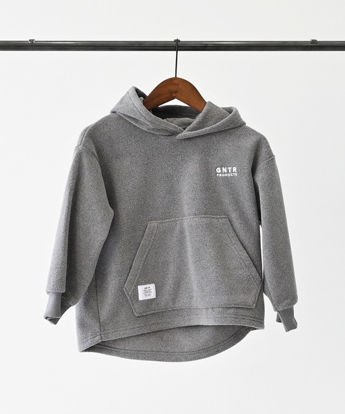 GENERATOR（ジェネレーター）の「GENERATOR/ジェネレーター フリースパーカー（パーカー・キッズ・トップグレー/キャメル/ブラック・M/L/XL）」の12枚目の写真