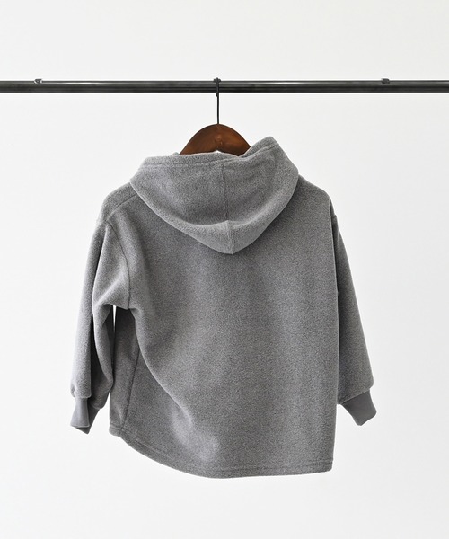 GENERATOR（ジェネレーター）の「GENERATOR/ジェネレーター フリースパーカー（パーカー・キッズ・トップグレー/キャメル/ブラック・M/L/XL）」の13枚目の写真