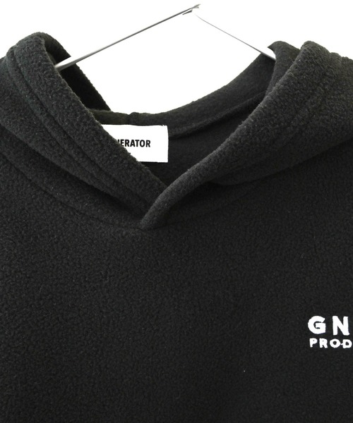GENERATOR（ジェネレーター）の「GENERATOR/ジェネレーター フリースパーカー（パーカー・キッズ・トップグレー/キャメル/ブラック・M/L/XL）」の14枚目の写真