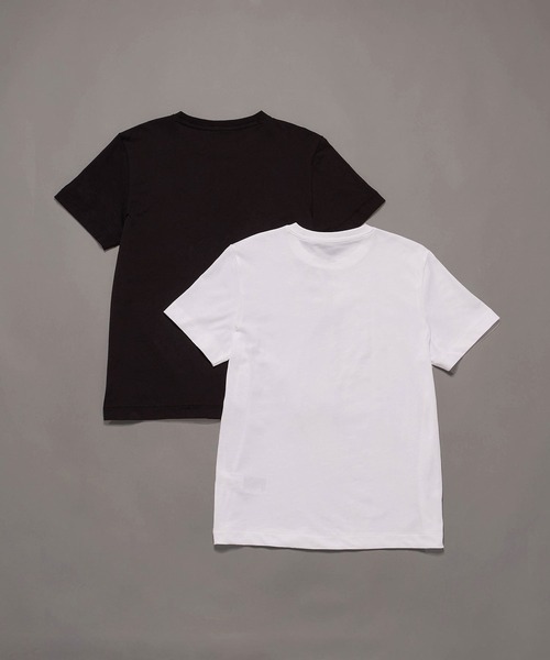 Calvin Klein（カルバン・クライン）の「Tシャツ(2枚パック) - ショートスリーブクルーネックTシャツ（Tシャツ/カットソー・レディース・ホワイト×グレー/ブラック×ホワイト・M/S/XS）」の20枚目の写真