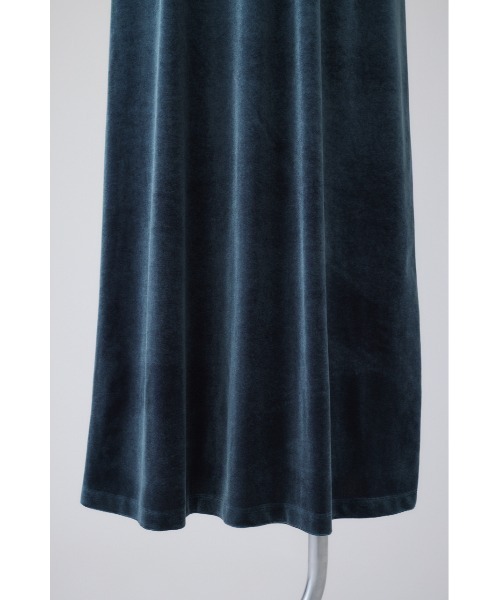 RIM.ARK（リムアーク）の「Velour shirt dress ベロアシャツドレス（シャツワンピース・レディース・ブラウン/ブラック/ダークブルー・38/36）」の21枚目の写真