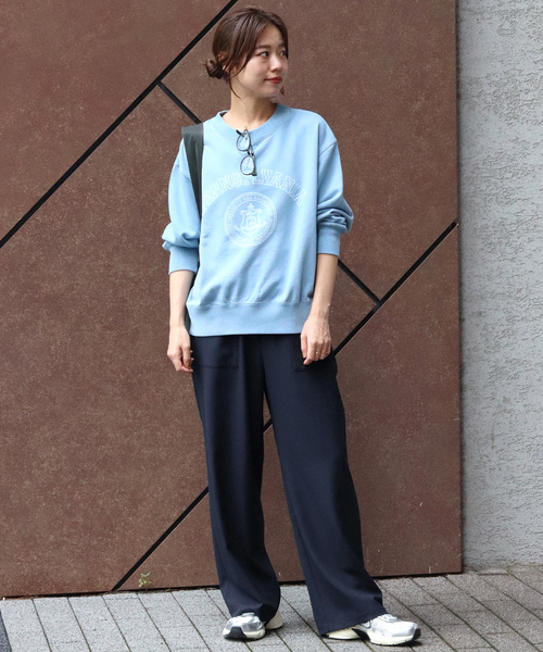 JOURNAL STANDARD relume（ジャーナルスタンダード　レリューム）の「《追加 / 新色》フィルムストライプイージーパンツ（その他パンツ・レディース・ブラック/ベージュ/ネイビー・36/38）」の17枚目の写真