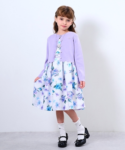 ANNA SUI mini 刺繍入り ボレロ　カーディガン　120cm ANNA SUI mini 刺繍入り ボレロ カーディガン 120cm ANNA SUI mini