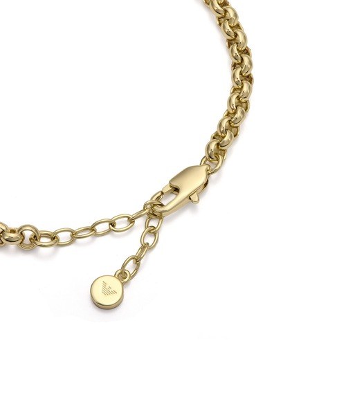 EMPORIO ARMANI（エンポリオアルマーニ）の「エンポリオ・アルマーニ アクセサリー レディース ブレスレット ゴールド EGS3270710（ブレスレット・レディース・ゴールド・FREE）」の4枚目の写真