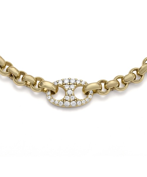 EMPORIO ARMANI（エンポリオアルマーニ）の「エンポリオ・アルマーニ アクセサリー レディース ブレスレット ゴールド EGS3270710（ブレスレット・レディース・ゴールド・FREE）」の3枚目の写真