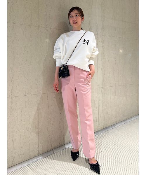 Mila Owen(ミラオーウェン)の「【USAGI ONLINE・ZOZO限定】ビッグトレーナー(スウェット・レディース・ホワイト/クリーム/ダークネイビー/ピンク・F)」の20枚目の写真