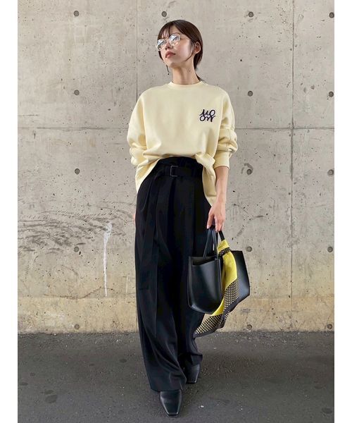 USAGI ONLINE・ZOZO限定】ビッグトレーナー（スウェット）｜Mila Owen