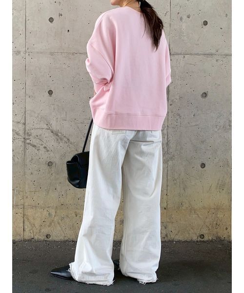 USAGI ONLINE・ZOZO限定】ビッグトレーナー（スウェット）｜Mila