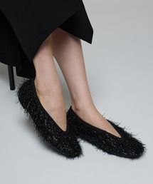 Narcissus | 【Narcissus】フリンジフラットシューズ(パンプス)