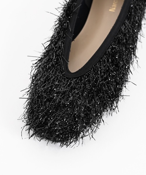 Narcissus（ナルシス）の「【Narcissus】フリンジフラットシューズ（パンプス・レディース・レッド/ブラック・X-LARGE/LARGE/MEDIUM）」の10枚目の写真