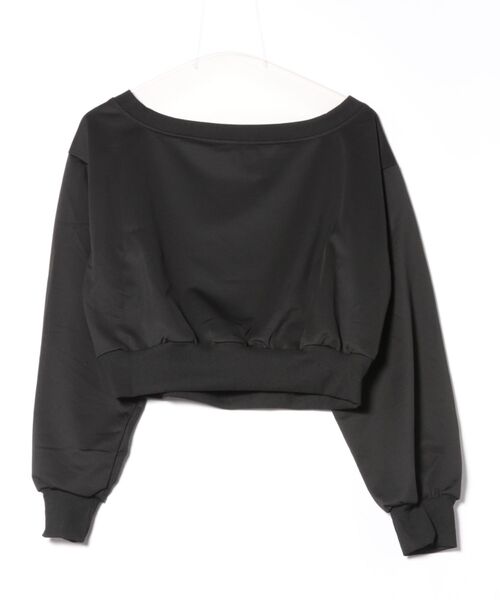 Lace Ladies(レースレディース)の「ワンショルダー ショート 長袖 カット プルオーバー(Tシャツ/カットソー・レディース・ブラック/グレー/ホワイト・FREE)」の19枚目の写真