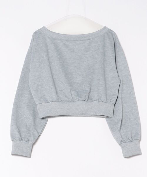 Lace Ladies(レースレディース)の「ワンショルダー ショート 長袖 カット プルオーバー(Tシャツ/カットソー・レディース・ブラック/グレー/ホワイト・FREE)」の20枚目の写真