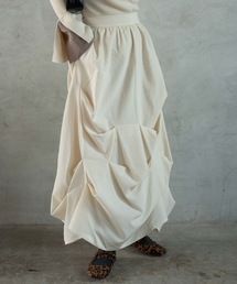 Muffiny（マフィニー）の「ランダムタックロングスカート（スカート）」