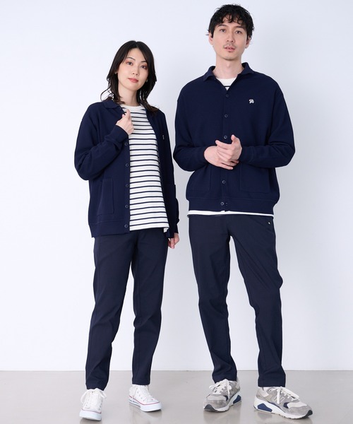 Arnold Palmer（アーノルドパーマー）の「シェア スポンディッシュ カノコニット カーディガン（カーディガン/ボレロ・レディース・ネイビー/アイボリー・LL/L/M/S/XS）」の10枚目の写真