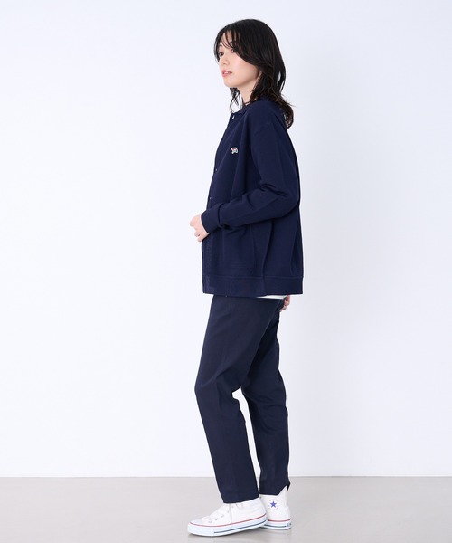 Arnold Palmer（アーノルドパーマー）の「シェア スポンディッシュ カノコニット カーディガン（カーディガン/ボレロ・レディース・ネイビー/アイボリー・LL/L/M/S/XS）」の4枚目の写真