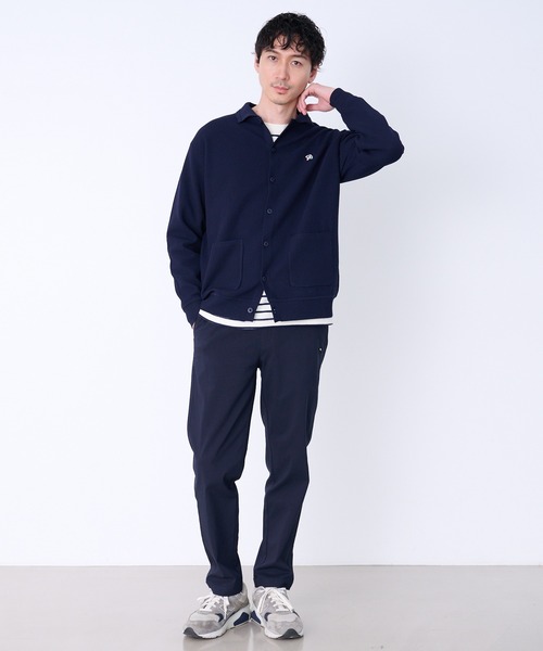 Arnold Palmer（アーノルドパーマー）の「シェア スポンディッシュ カノコニット カーディガン（カーディガン/ボレロ・レディース・ネイビー/アイボリー・LL/L/M/S/XS）」の6枚目の写真