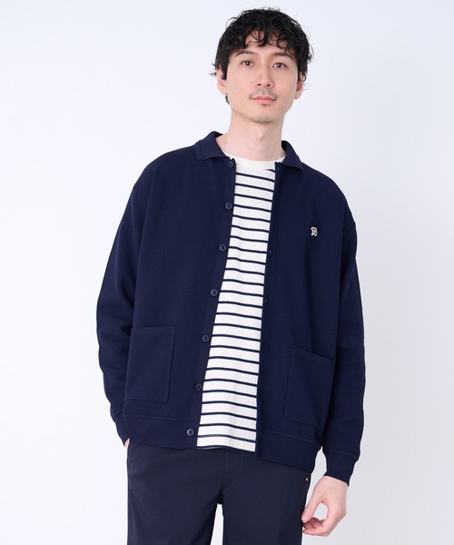 Arnold Palmer（アーノルドパーマー）の「シェア スポンディッシュ カノコニット カーディガン（カーディガン/ボレロ・レディース・ネイビー/アイボリー・LL/L/M/S/XS）」の18枚目の写真