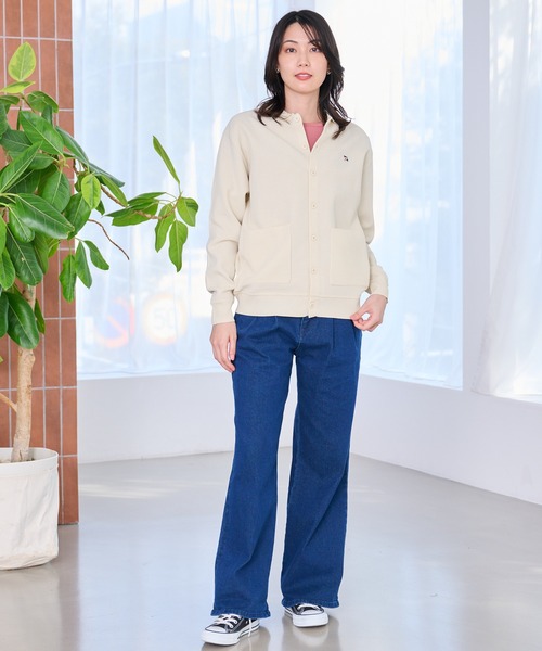 Arnold Palmer（アーノルドパーマー）の「シェア スポンディッシュ カノコニット カーディガン（カーディガン/ボレロ・レディース・ネイビー/アイボリー・LL/L/M/S/XS）」の11枚目の写真