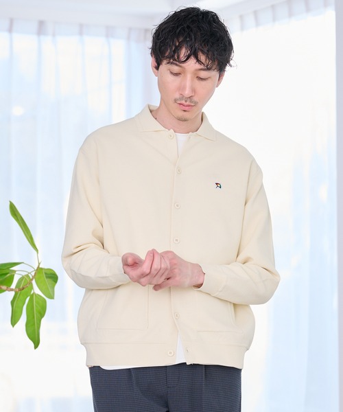 Arnold Palmer（アーノルドパーマー）の「シェア スポンディッシュ カノコニット カーディガン（カーディガン/ボレロ・レディース・ネイビー/アイボリー・LL/L/M/S/XS）」の13枚目の写真