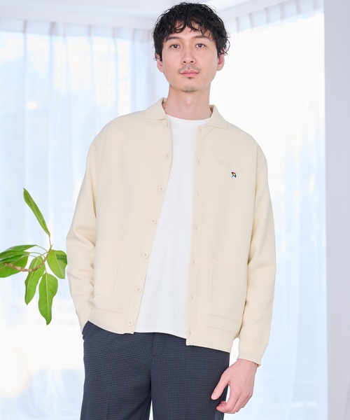 Arnold Palmer（アーノルドパーマー）の「シェア スポンディッシュ カノコニット カーディガン（カーディガン/ボレロ・レディース・ネイビー/アイボリー・LL/L/M/S/XS）」の14枚目の写真