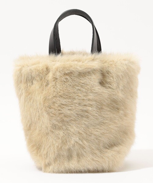 TEMBEA（テンベア）の「TEMBEA デリバリートートバッグ XS（トートバッグ・レディース・ベージュ/ブラック・FREE）」の5枚目の写真