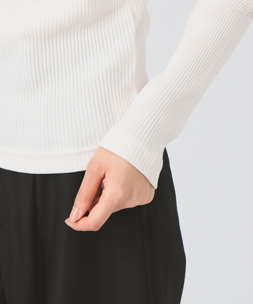 FRED PERRY（フレッドペリー）の「【別注】FRED PERRY / Twin Tipped Ribbed Polo Shirt（ポロシャツ・レディース・ネイビー/ピンク・10）」の19枚目の写真