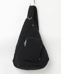 【ADAMPATEK/アダムパテック】square quilt sling bag スクエアキルトバッグ
